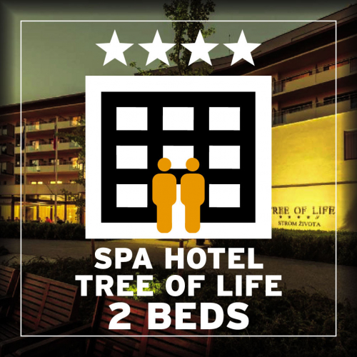 BA 2025 Spa hotel TREE OF LIFE **** dvojlůžkový pokoj STANDARD (2 postele) [e-vstupenka]