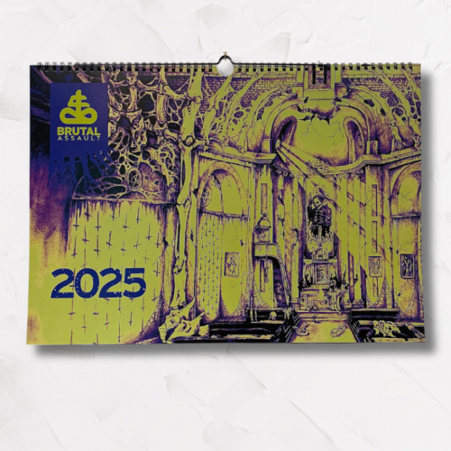 BRUTAL ASSAULT 2025 nástěnný kalendář
